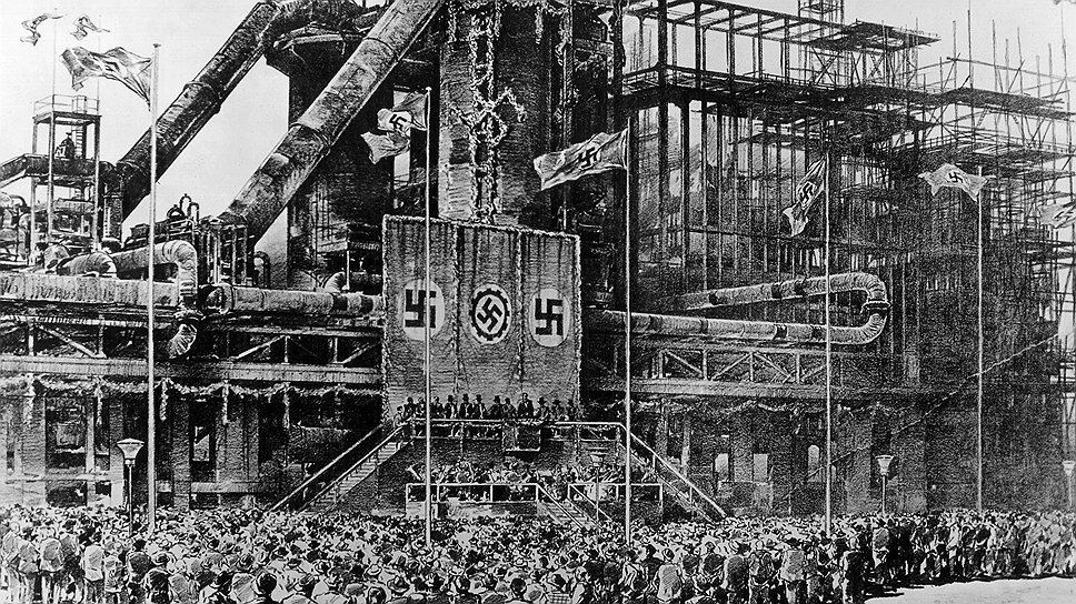 Заводы по производству синтетического топлива должны были обеспечить Гитлеру энергетическую независимость, но почти половина их работников были иностранцами 
