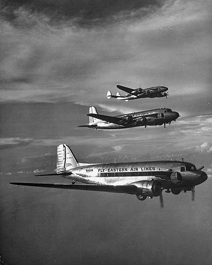 Первыми пассажирскими самолетами дальней авиации стали переделанные под гражданские цели бомбардировщики Второй мировой войны 
