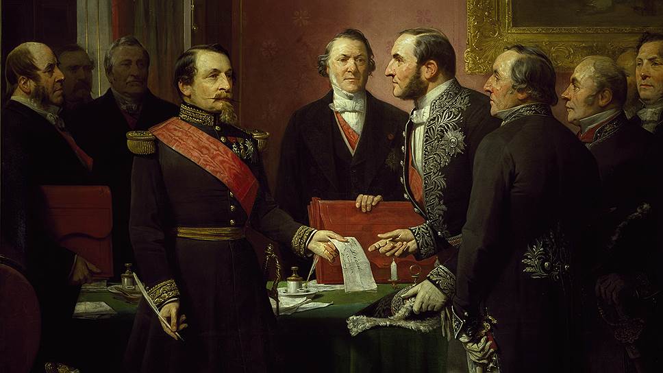 Наполеон III (слева), мечтавший превратить Париж в Лондон, в лице барона Османа (справа) нашел верного и энергичного союзника