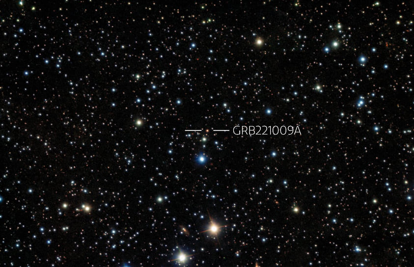 GRB 221009A — самый яркий гамма-всплеск в истории наблюдений 