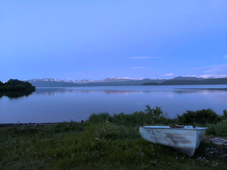На севере Камчатки,  озеро Паланское