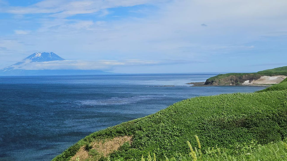 Озеро Глухое на острове Парамушир.