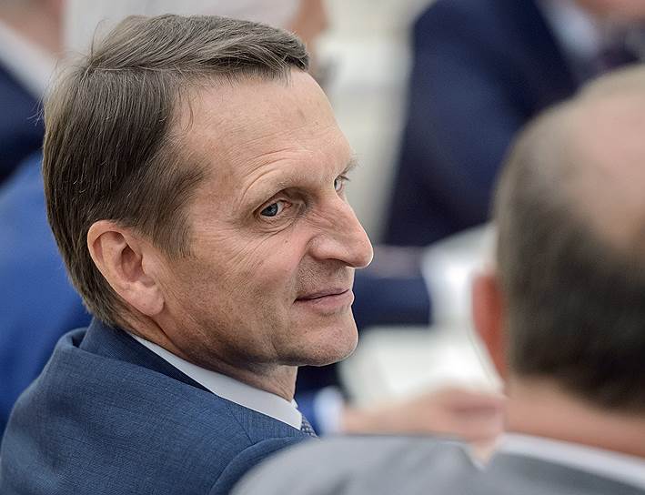 Председатель Государственной думы России Сергей Нарышкин