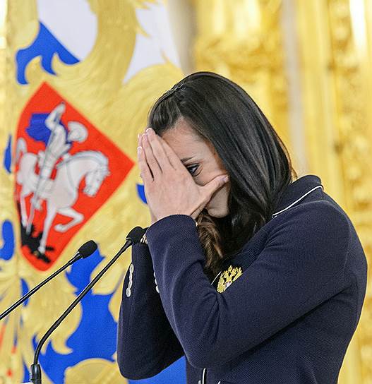 Двукратная олимпийская чемпионка по прыжкам с шестом Елена Исинбаева 