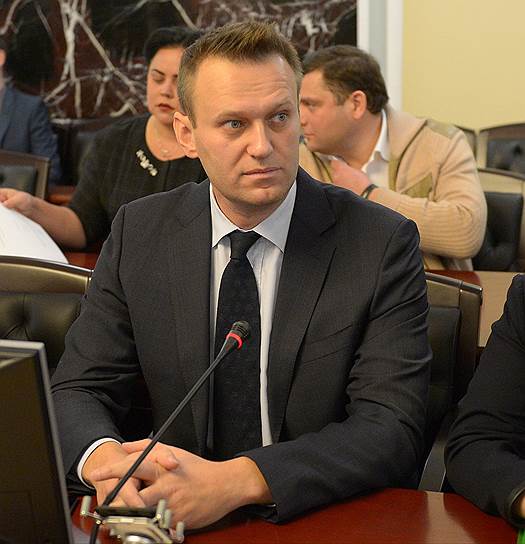 Оппозиционер Алексей НАвальный