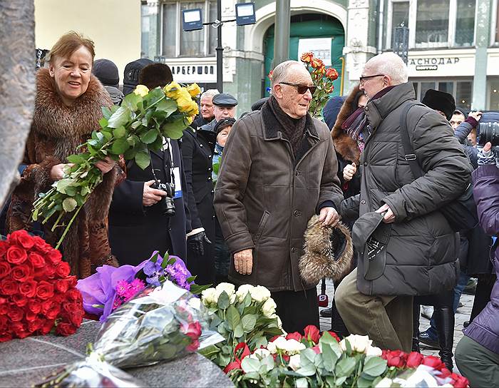 Композитор Родион Щедрин (в центре)