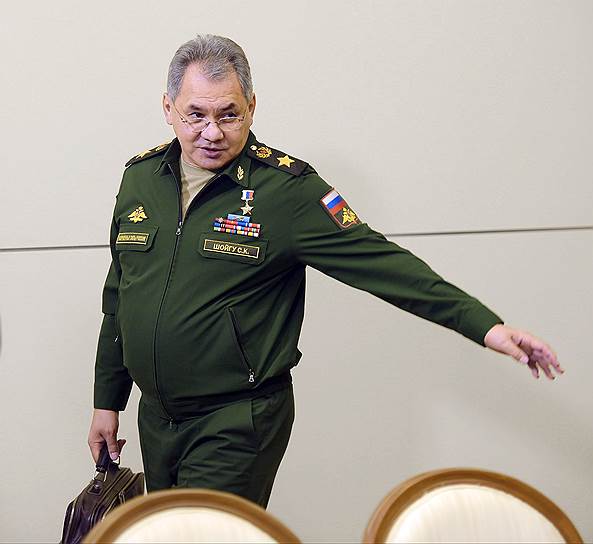 Министр обороны России Сергей Шойгу
