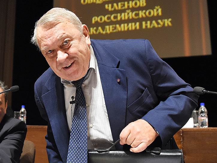 Бывший вице-президент РАН Валерий Костюк
