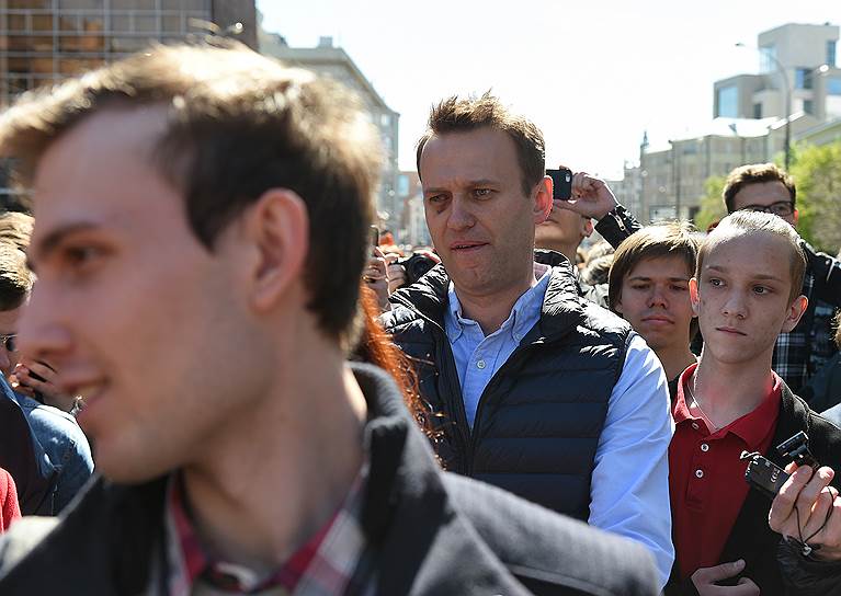 Политик Алексей Навальный
