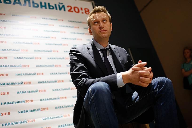 Политик Алексей Навальный