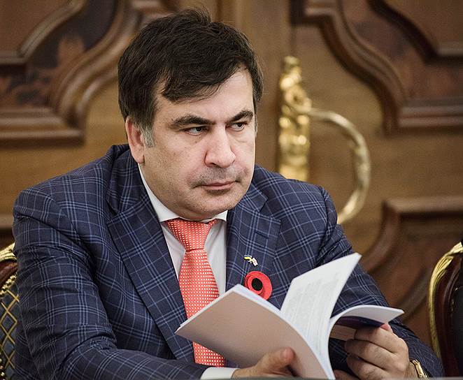 Бывший президент Грузии и экс-губернатор Одесской области Михаил Саакашвили