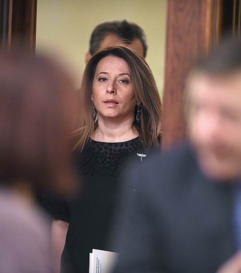 Пресс-секретарь премьер-министра России Наталья Тимакова