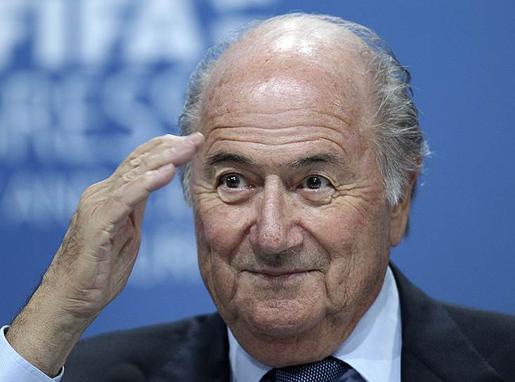 Бывший президент Международной федерации футбола (FIFA) Зепп Блаттер