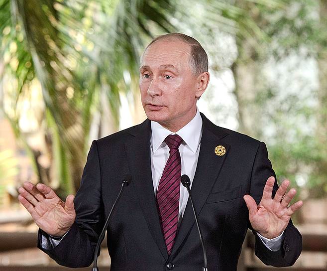 Президент России Владимир Путин