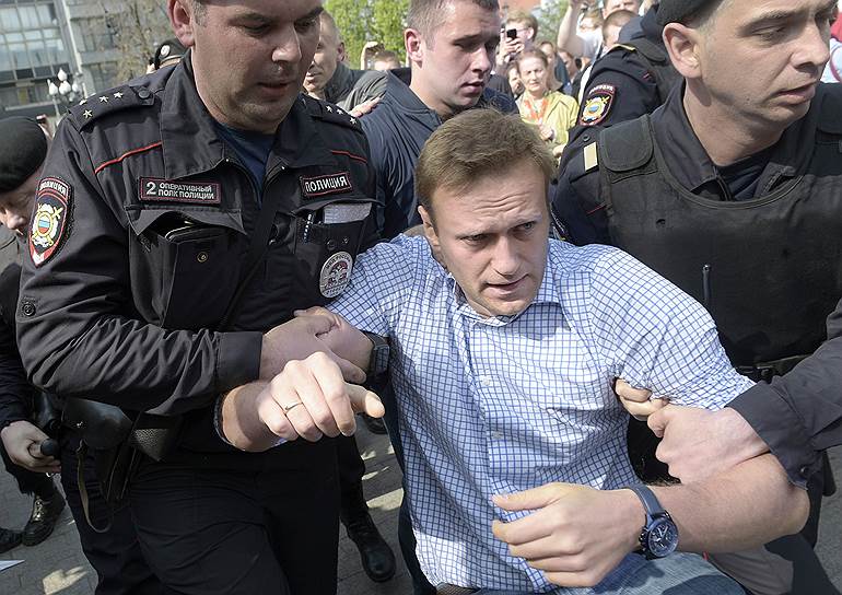 Задержание Алексея Навального