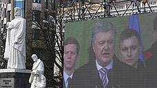 Порошенко пообещал вернуть Крым в состав Украины сразу после выборов