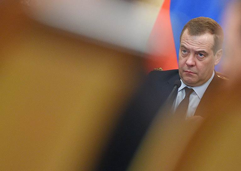 Премьер-министр России Дмитрий Медведев
