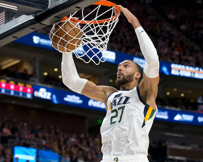 Игрок Utah Jazz Руди Гобер