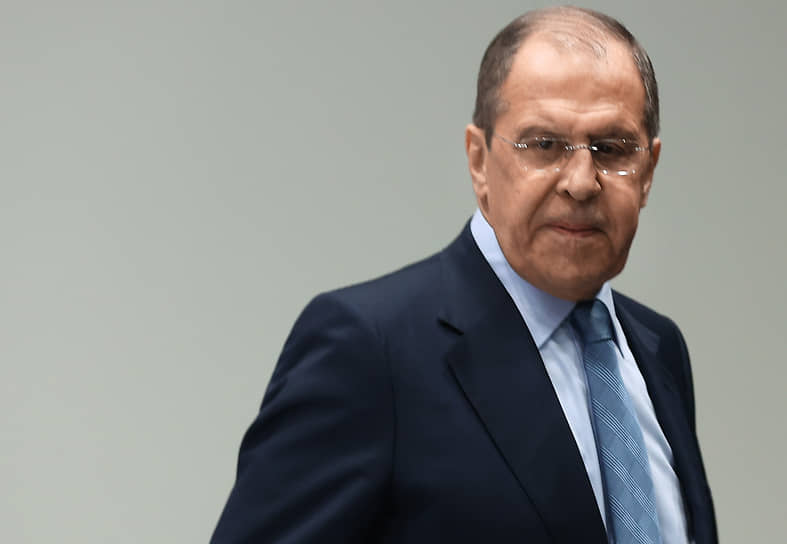 Министр иностранных дел России Сергей Лавров 