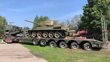 Танк-памятник Т-34 в Нарве демонтирован