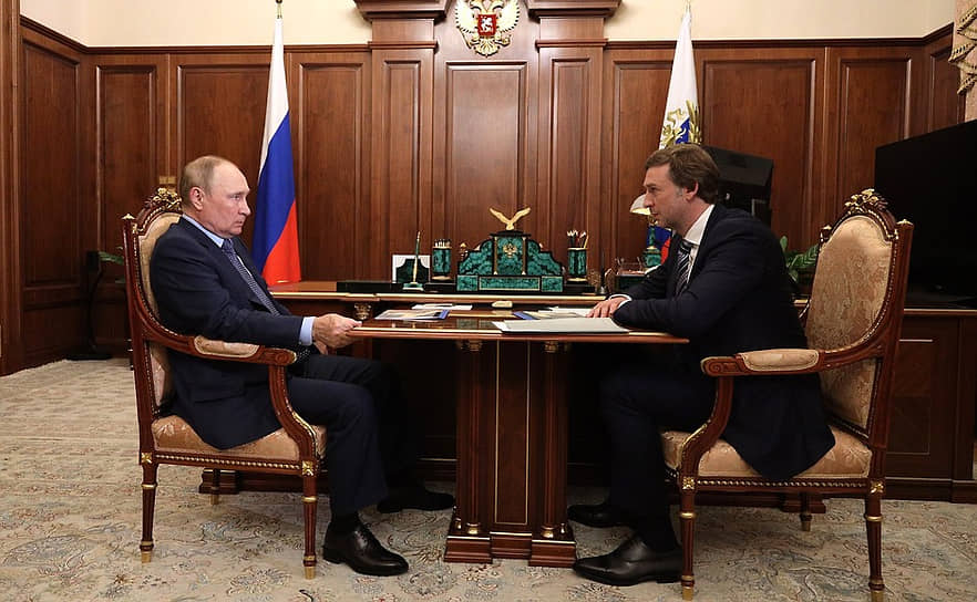 Владимир Путин (слева) и Сергей Александровский