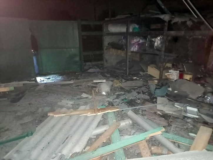 В Белгородской области в новогоднюю ночь под обстрел попал город Шебекино