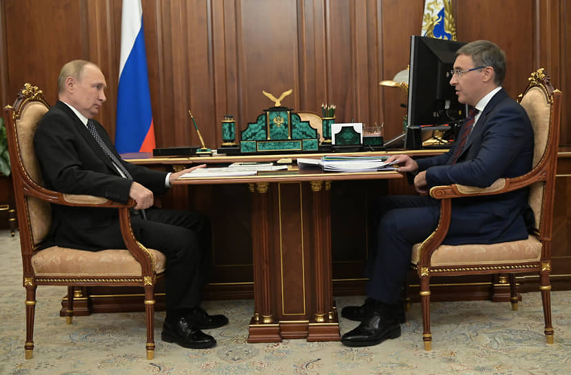 Владимир Путин провел рабочую встречу с Министром науки и высшего образования Валерием Фальковым.