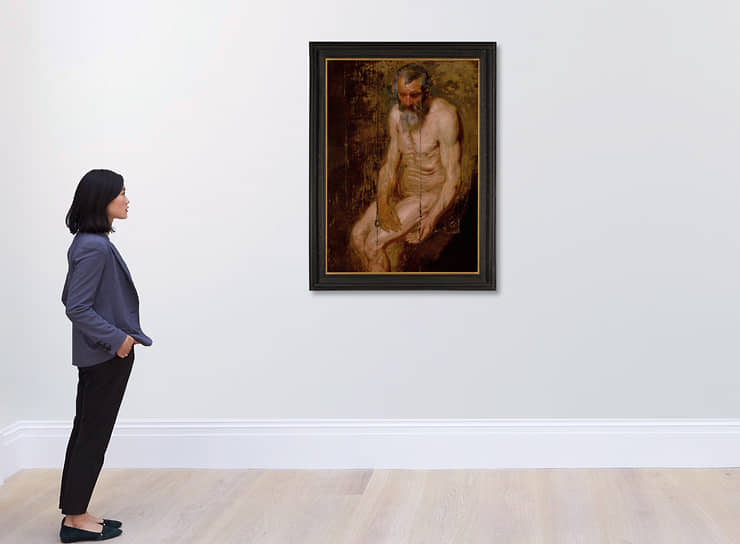 Этюд для картины «Святой Иероним с ангелом» Ван Дейка
