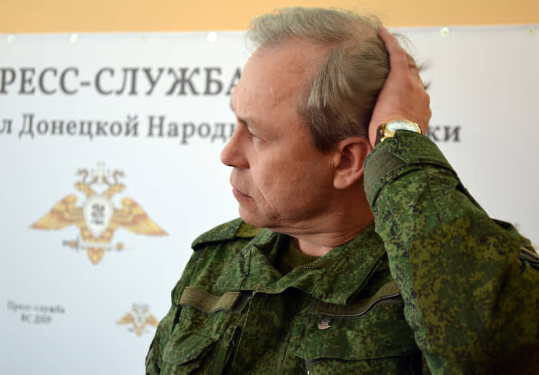 Заместитель командующего корпусом министерства обороны Донецкой Народной Республики Эдуард Басурин