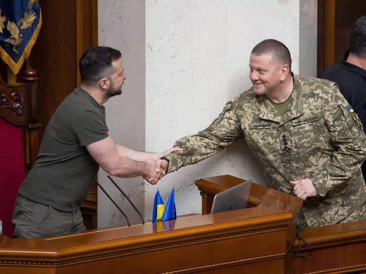 Владимир Зеленский и Валерий Залужный 