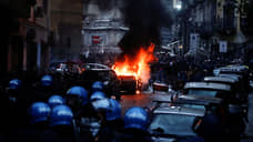 Фанаты «Наполи» и «Айнтрахта» устроили беспорядки в центре Неаполя