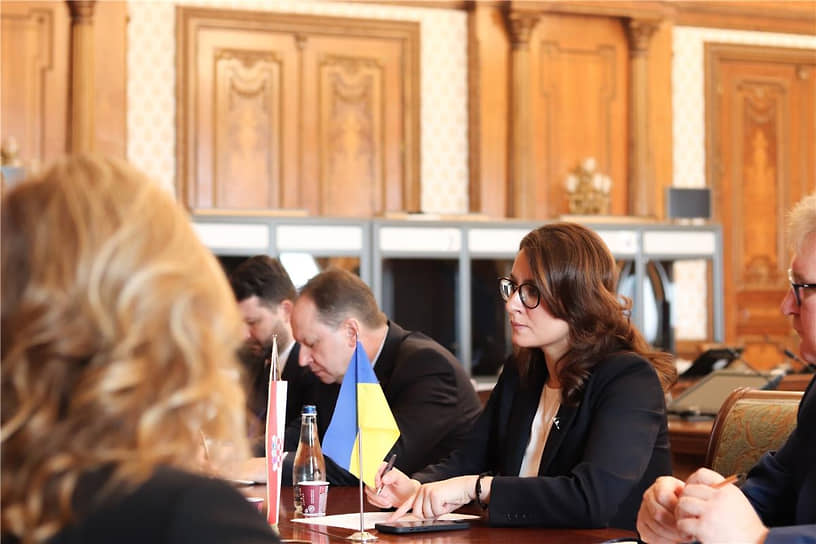 Юлия Свириденко на встрече с премьером Хорватии Андреем Пленковичем