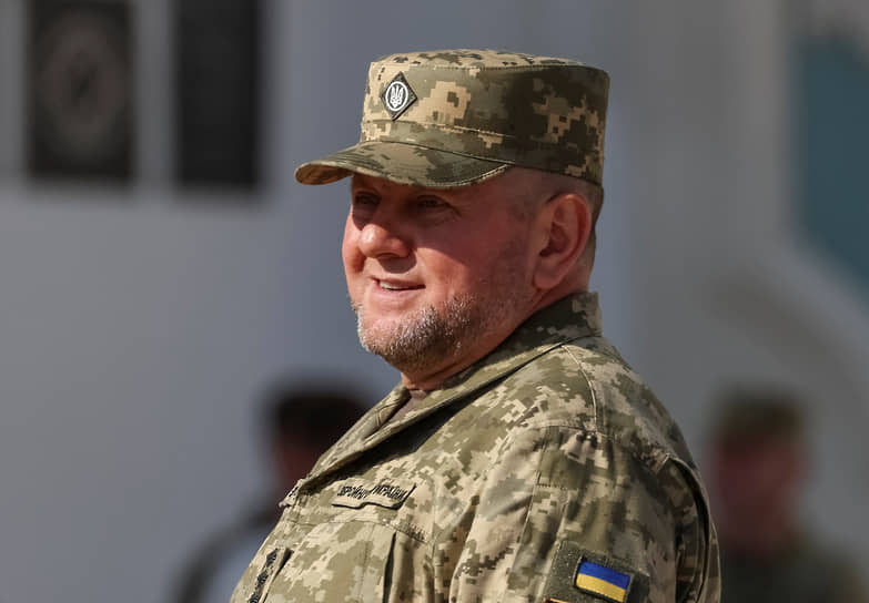 Главнокомандующий украинскими войсками Валерий Залужный