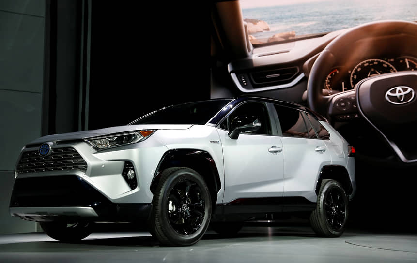 Toyota RAV4 на нью-йоркском автошоу в 2018 году