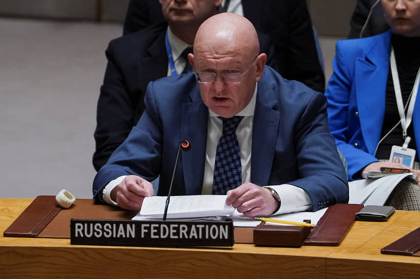 Постоянный представитель РФ при ООН Василий Небензя