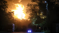 Пожар на нефтебазе в Луганске потушен