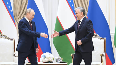 Путин прибыл на переговоры с Мирзиёевым