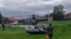 В Омской области мужчина прилетел в магазин на вертолете, прокуратура начала проверку