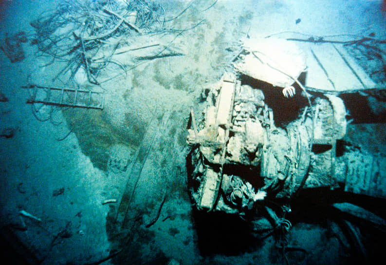 Обломки знаменитого «Титаника»