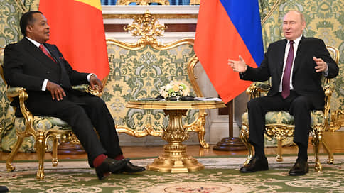 Путин провел переговоры с президентом Республики Конго