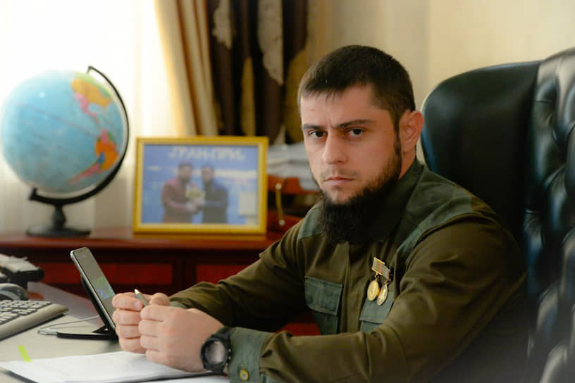 Министр по национальной политике и внешним связям Чечни Ахмед Дудаев