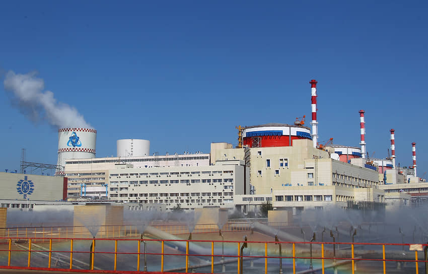 Вид на Ростовскую АЭС