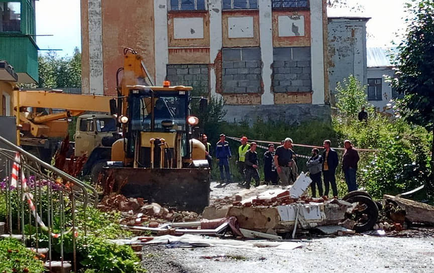 В Пермском крае в городе Кизель в четырехэтажном доме произошел взрыв газа