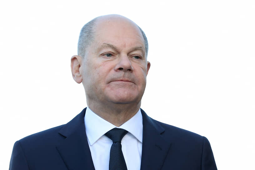 Канцлер ФРГ Олаф Шольц