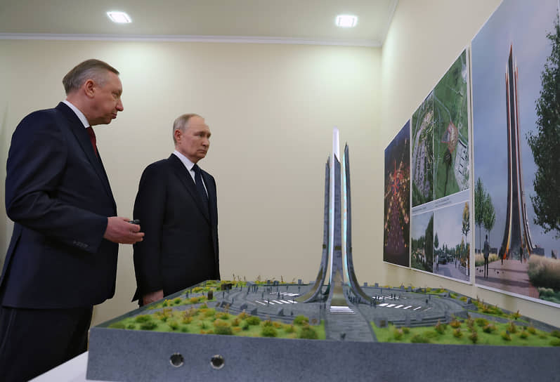 Александр Беглов и Владимир Путин