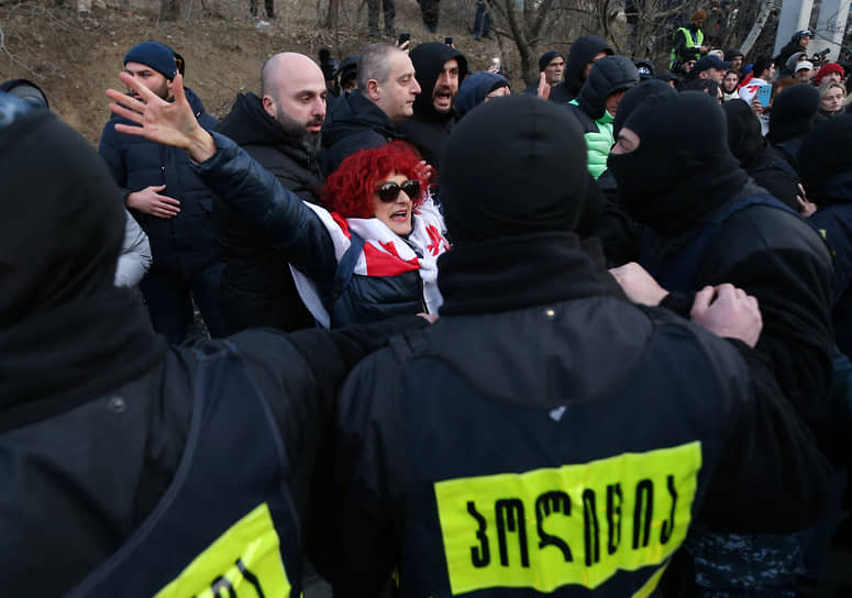 Акция протеста в Тбилиси