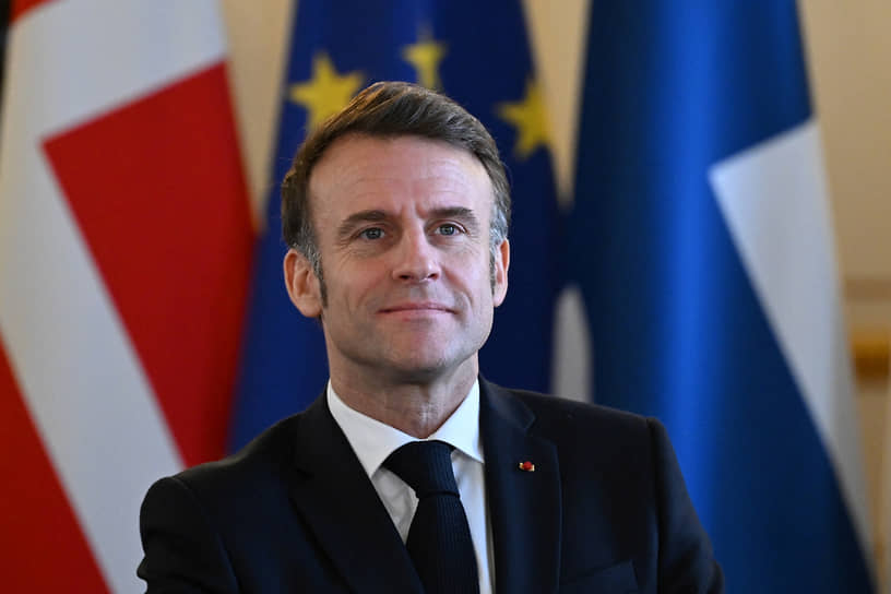 Президент Франции Эмманюэль Макрон