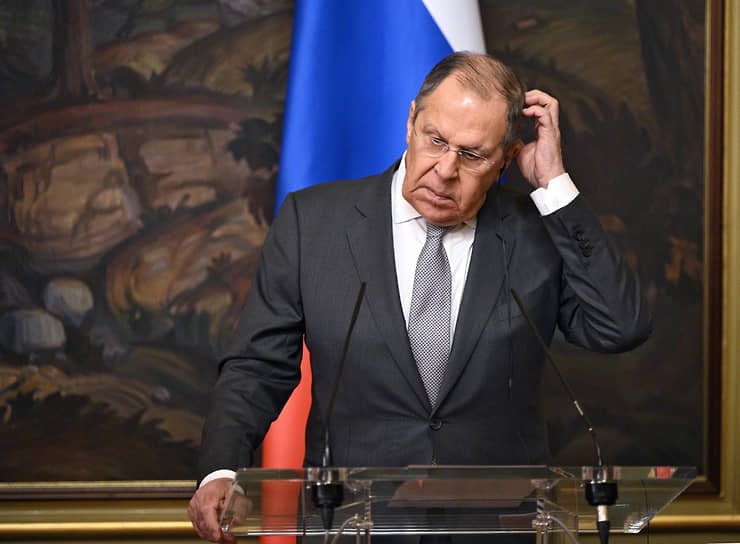 Министр иностранных дел России Сергей Лавров