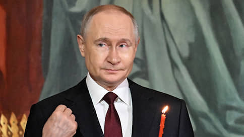 Путин поздравил россиян с Пасхой