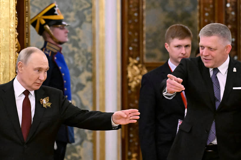 Владимир Путин и Роберт Фицо